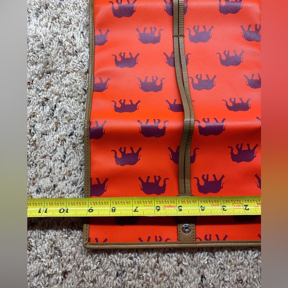 Stella & Dot jewelry case orange with Elephant Design - Picture 7 of 10